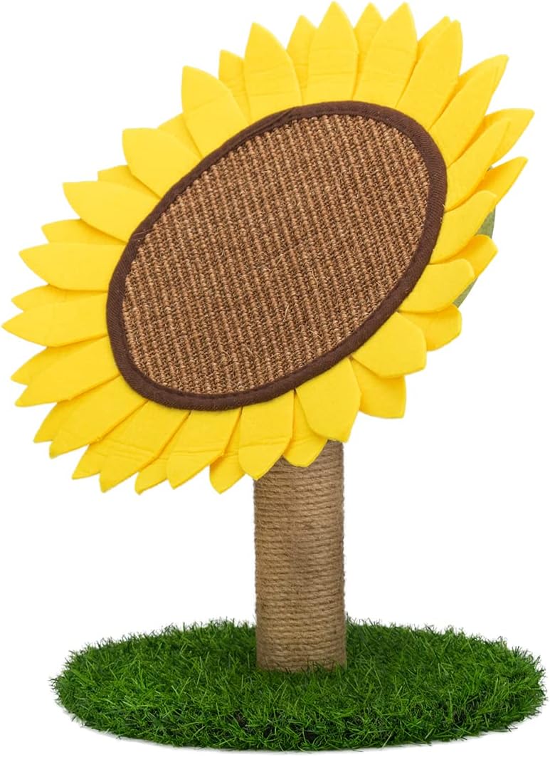 Sunflower Cat Post