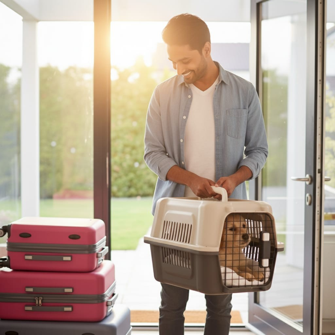 Two-Tone Pet Carrier