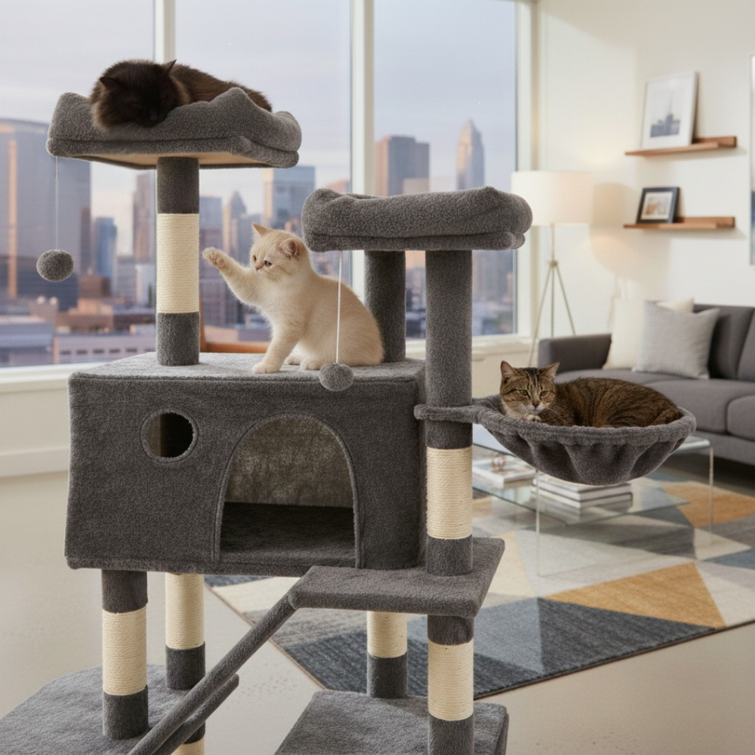 170 cm Cat Scratch Post – Cat Tree – Cat Tower