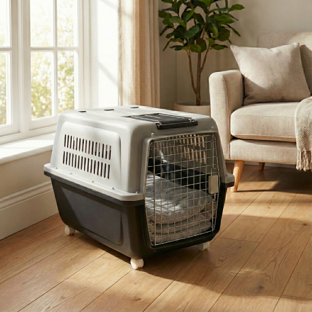 Mobile Pet Carrier with Wheels