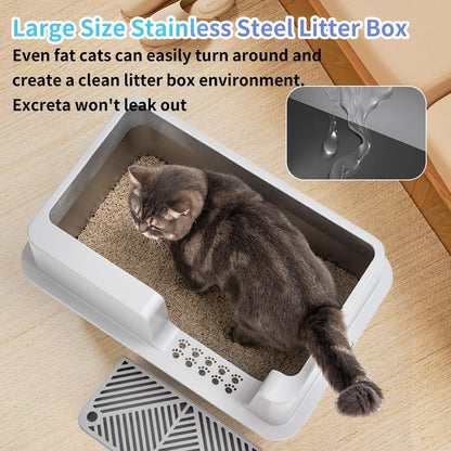 Stainless Steel Litter Box
