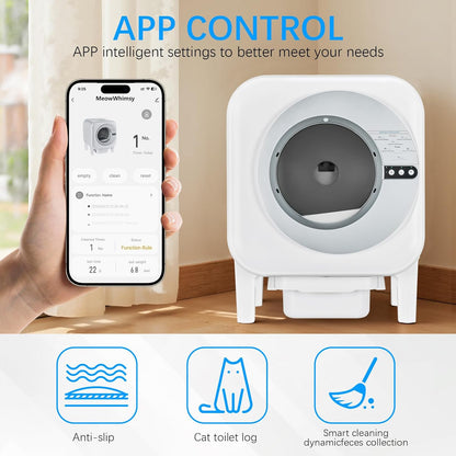 LitterMate Pro –  Automatic Self-Cleaning Litter Box