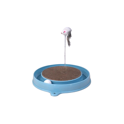 Primo Cat Turntable with Teaser Toy
