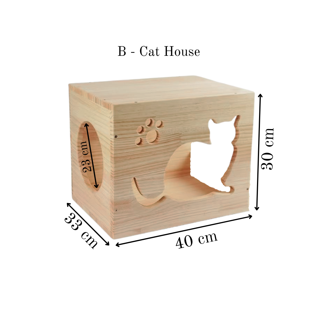 Wall-Mounted Cat Furniture Set