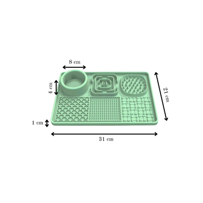 Ollie Slow Feeder & Lick Mat