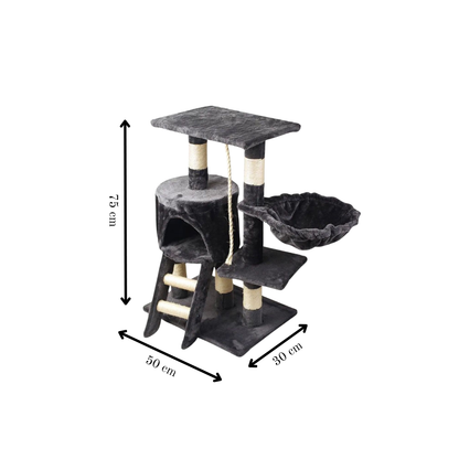 75 cm Cat Scratch Post - Cat Tree – Cat Tower
