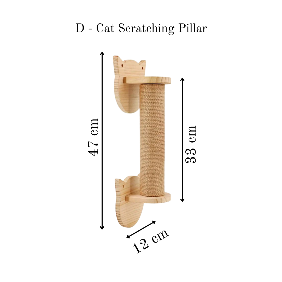 Wall-Mounted Cat Furniture Set