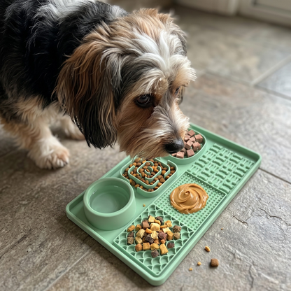 Ollie Slow Feeder & Lick Mat