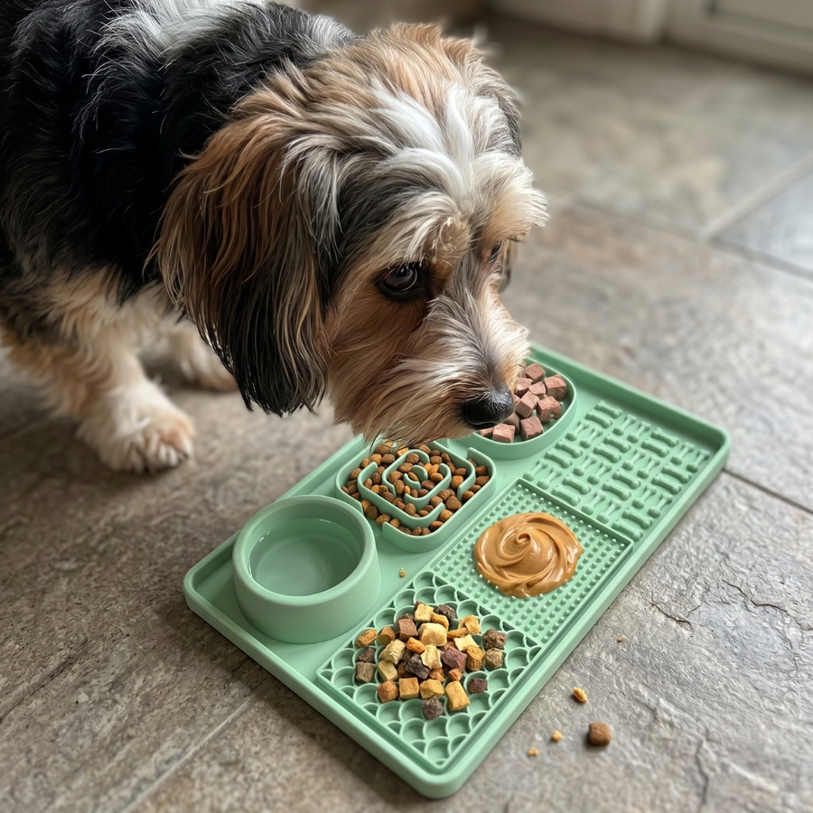 Ollie Slow Feeder & Lick Mat