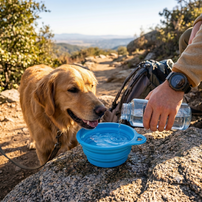 Melo Collapsible Pet Feeder Bowl