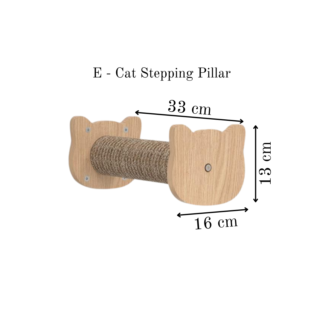 Wall-Mounted Cat Furniture Set