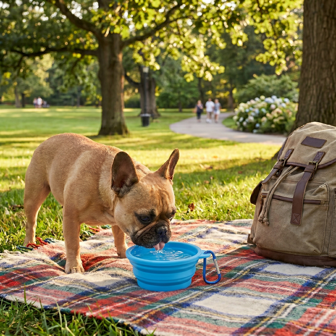 Melo Collapsible Pet Feeder Bowl