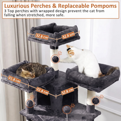 175 cm Cat Scratch Post - Cat Tree - Cat Tower