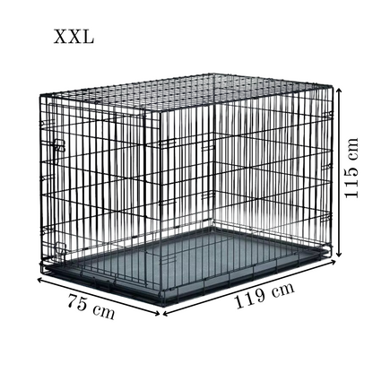 Heavy-Duty Metal Pet Cage