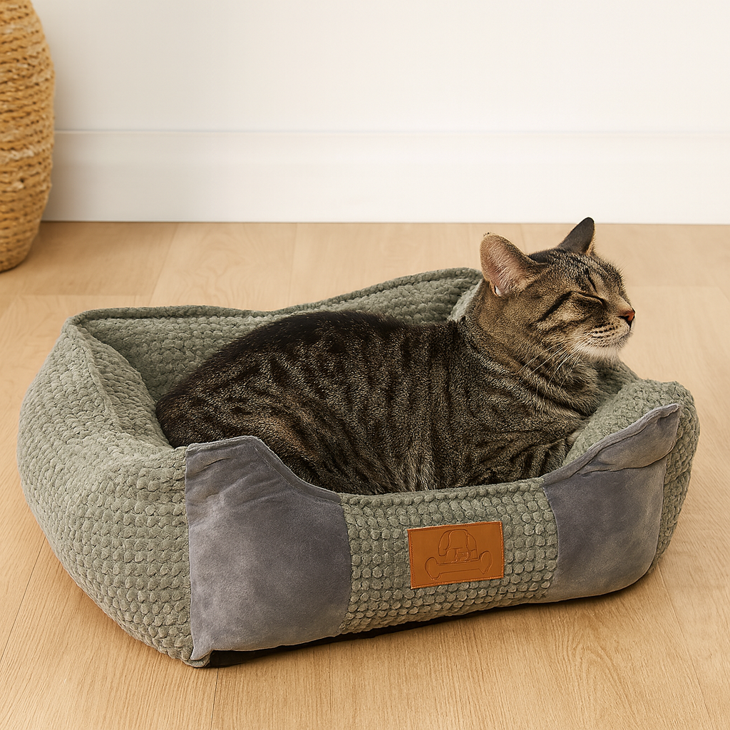 Plush Comfort Pet Bed