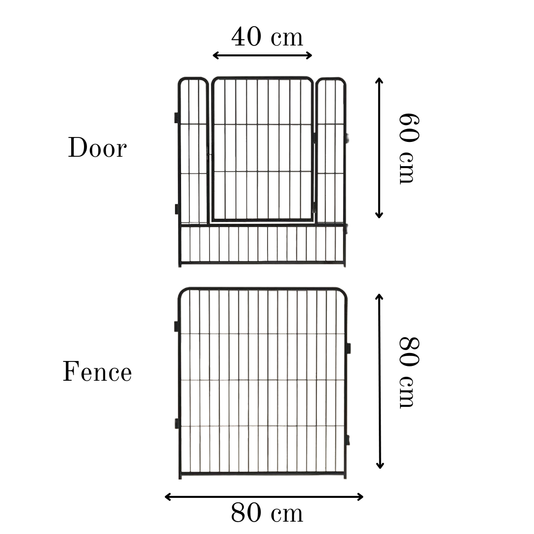 Heavy-Duty Foldable Pet Playpen
