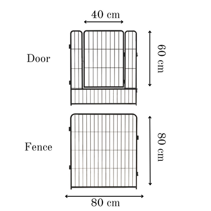 Heavy-Duty Foldable Pet Playpen