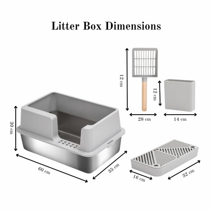 Stainless Steel Litter Box