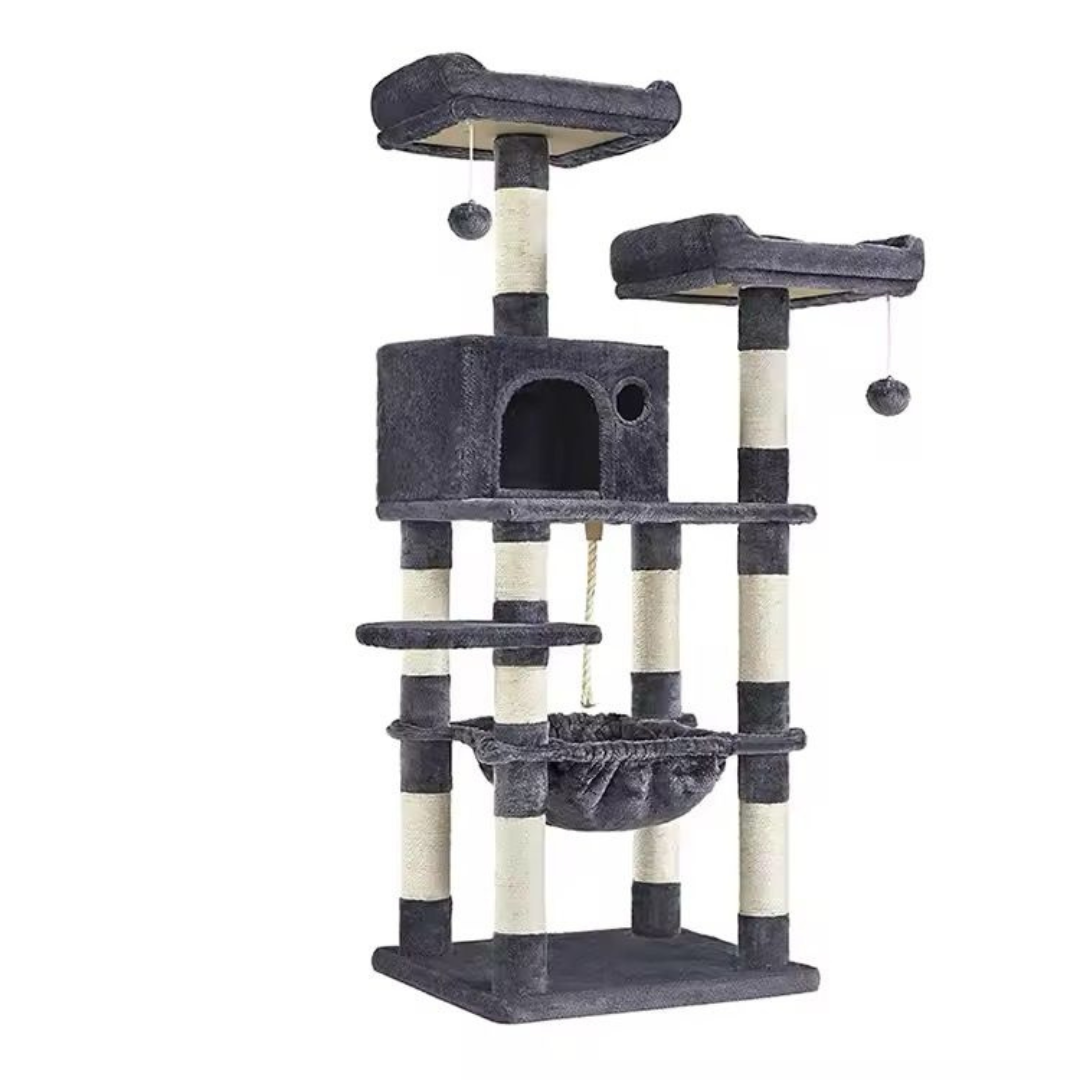 143 cm Cat Scratch Post - Cat Tree – Cat Tower