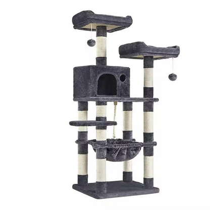 143 cm Cat Scratch Post - Cat Tree – Cat Tower