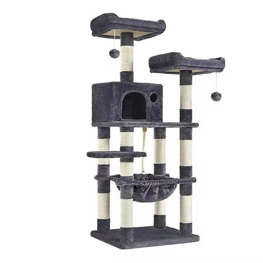 143 cm Cat Scratch Post - Cat Tree – Cat Tower