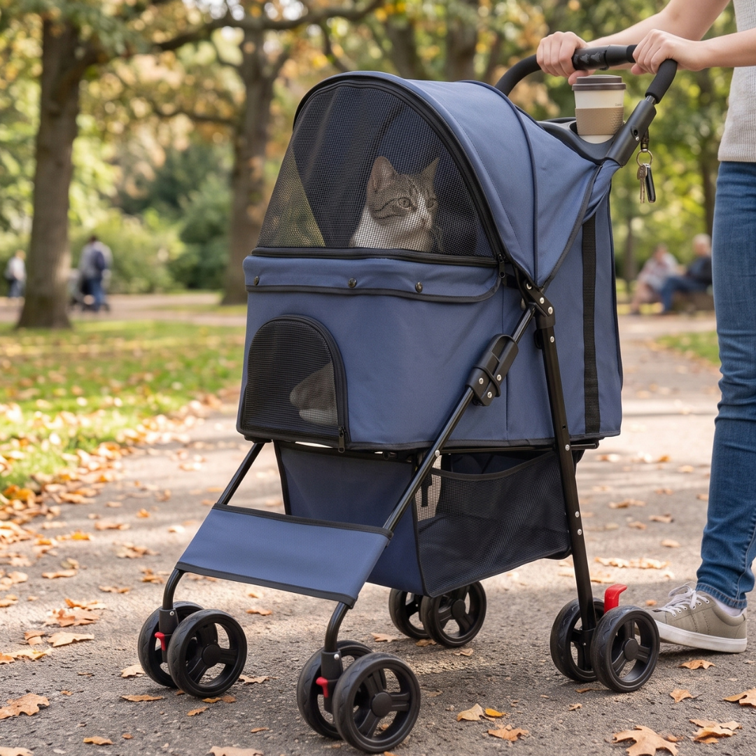 Foldable Pet Stroller