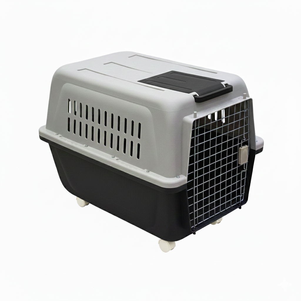 Mobile Pet Carrier with Wheels