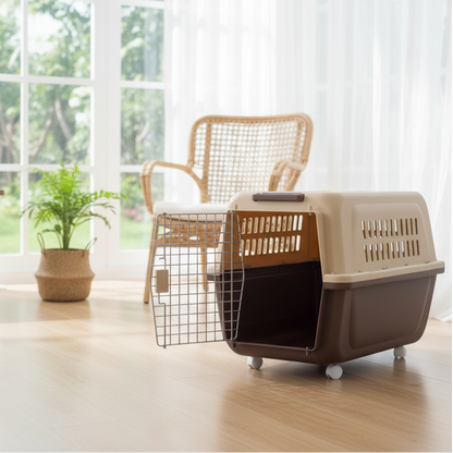Mobile Pet Carrier with Wheels