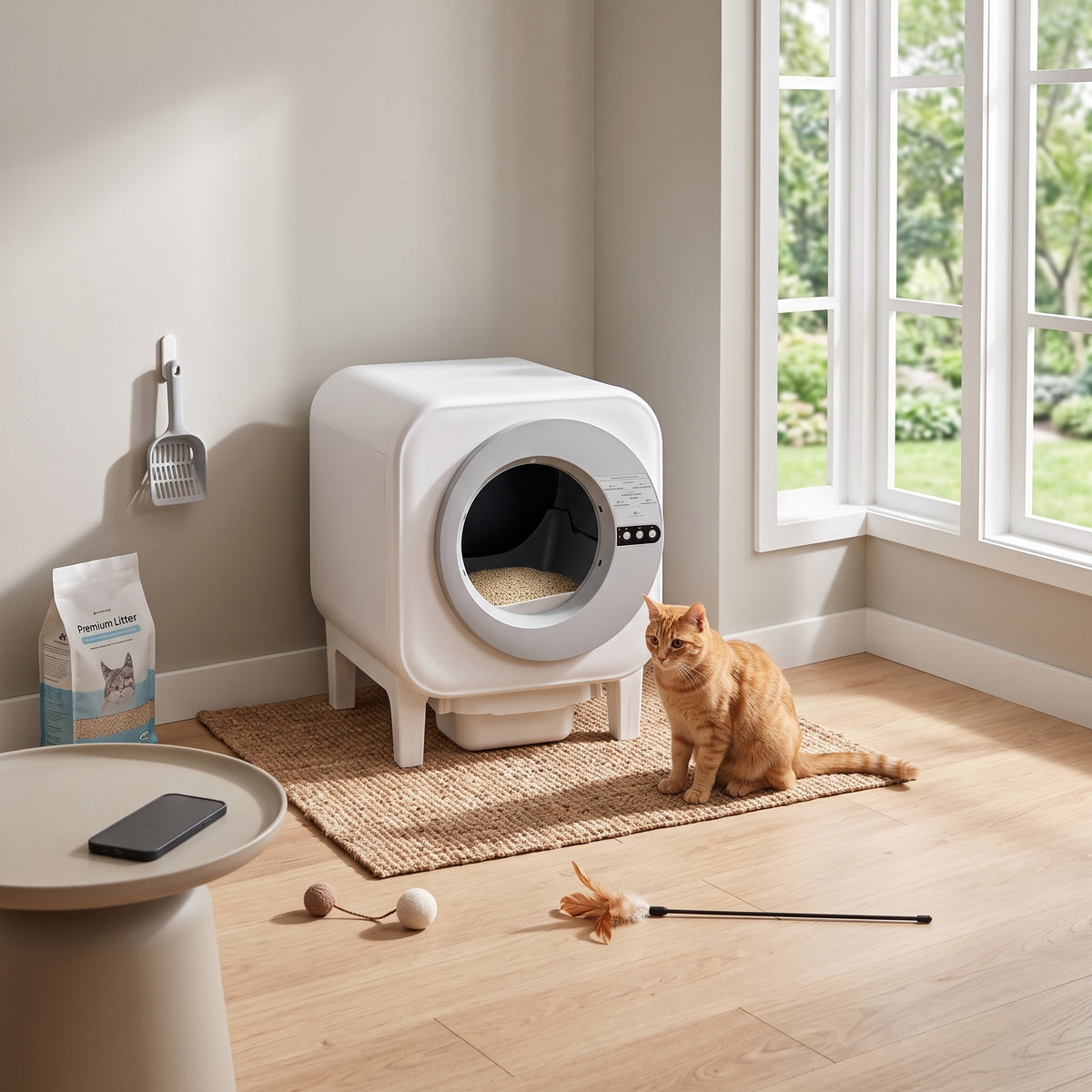 LitterMate Pro –  Automatic Self-Cleaning Litter Box