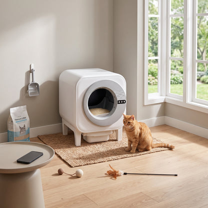 LitterMate Pro –  Automatic Self-Cleaning Litter Box