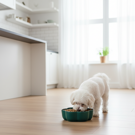 Bloom Ceramic Slow Feeder Pet Bowl