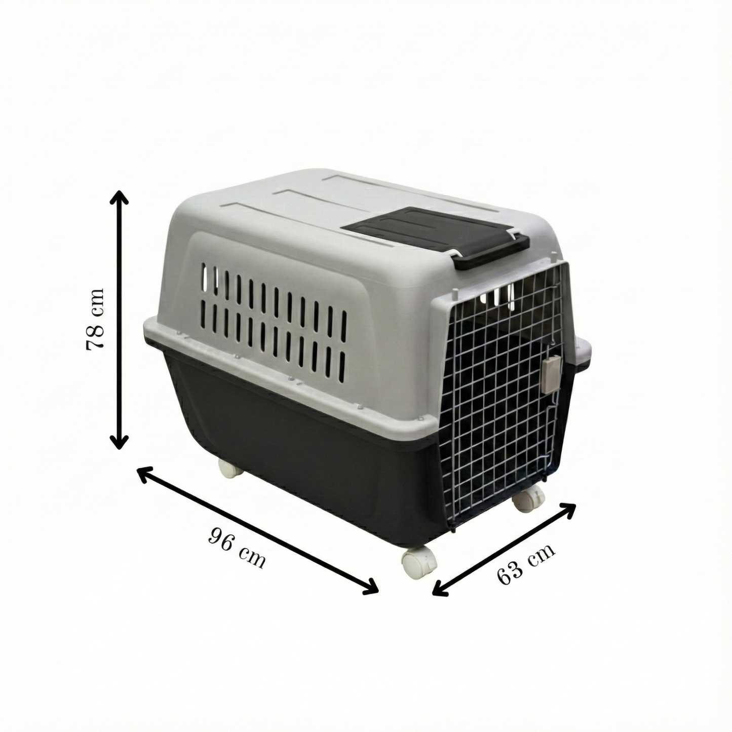 Mobile Pet Carrier with Wheels