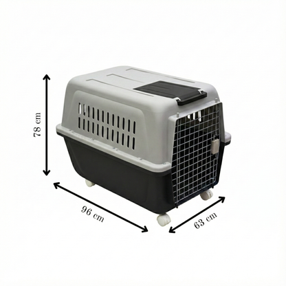 Mobile Pet Carrier with Wheels