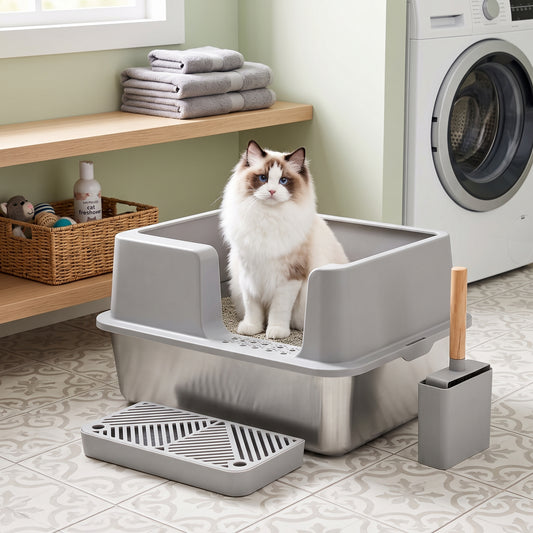 Stainless Steel Litter Box