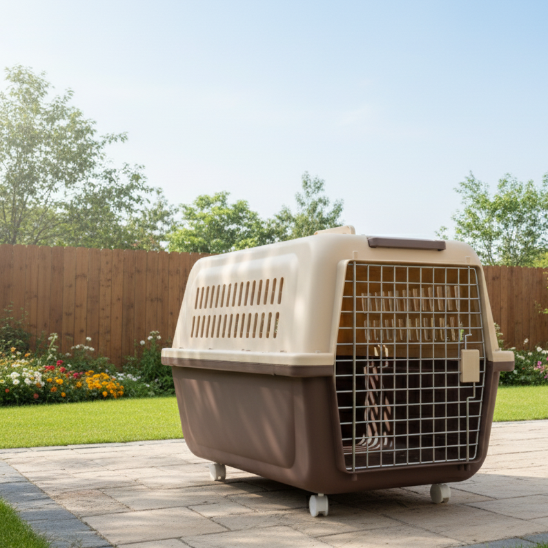 Mobile Pet Carrier with Wheels