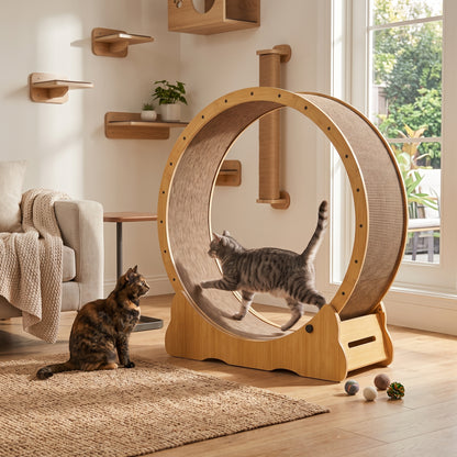 Cat Running Treadmill - Pet Exercise Wheel