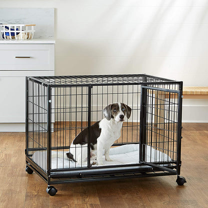 Metal Pet Enclosure with Wheels