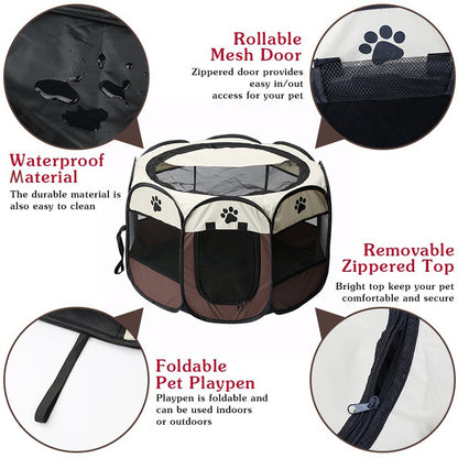 Foldable Pet Enclosure