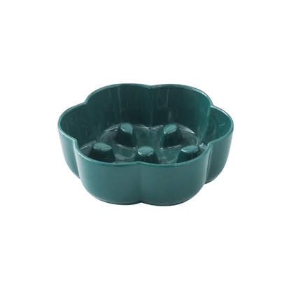 Bloom Ceramic Slow Feeder Pet Bowl