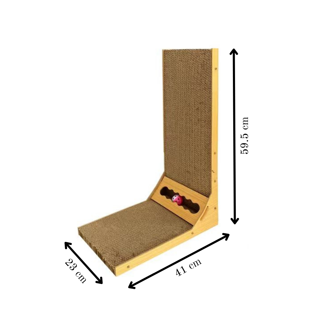 L-Shaped Cat Scratcher