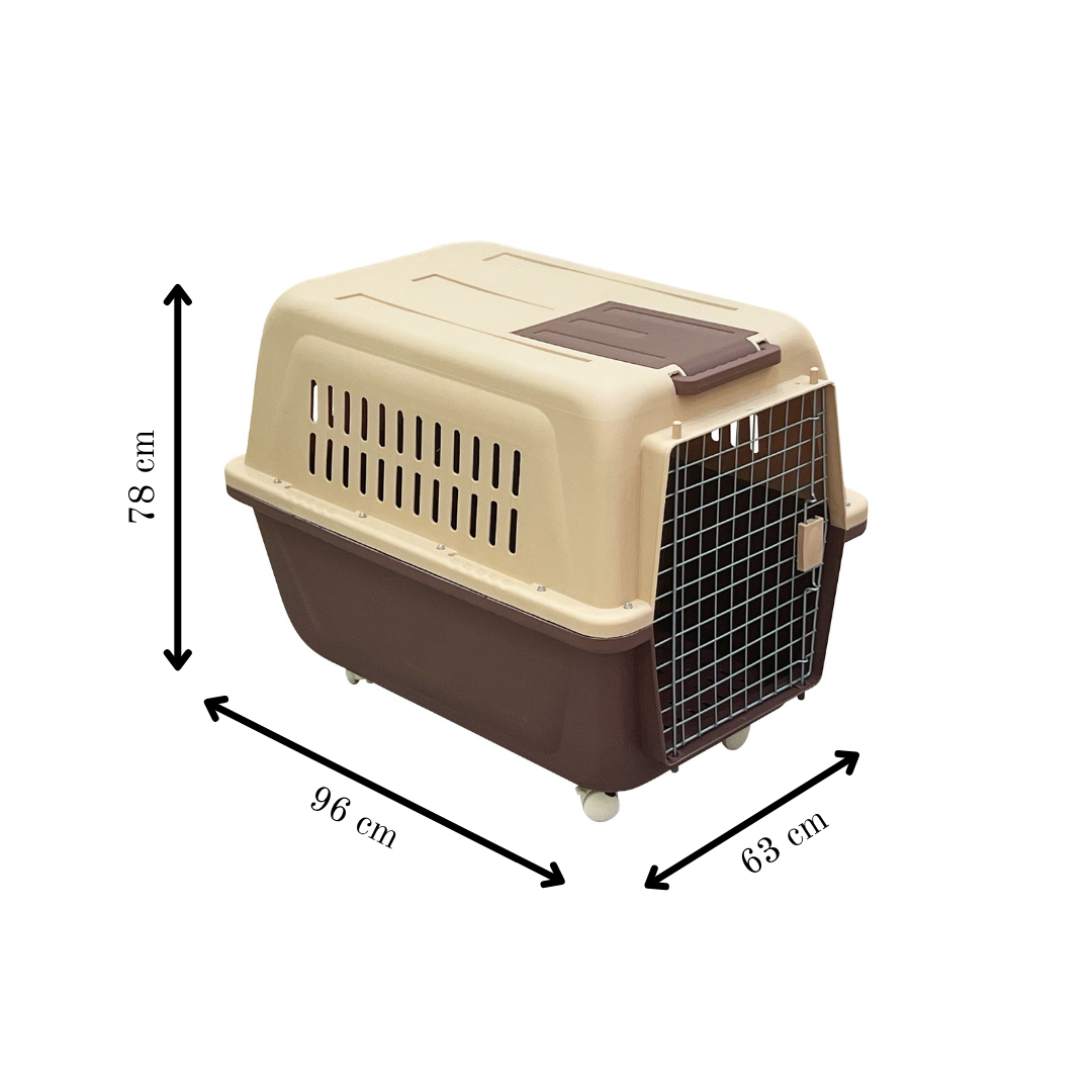 Mobile Pet Carrier with Wheels