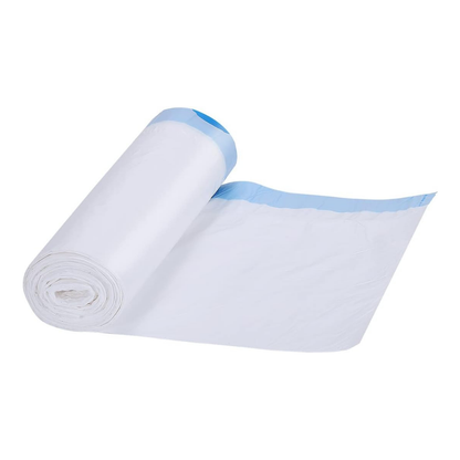 Disposable Drawstring Bags - LitterMate - 5 Rolls (15 bags per roll)