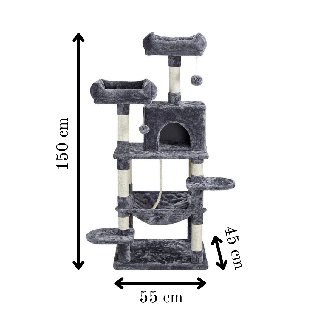 150 cm Cat Scratch Post - Cat Tree – Cat Tower