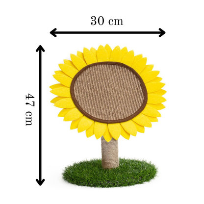 Sunflower Cat Post