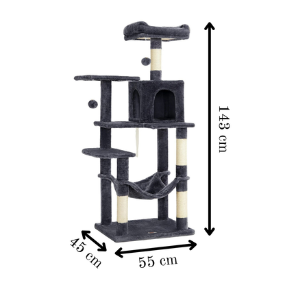 Cat Scratch Post - Cat Tree - Cat Tower - 143 cm