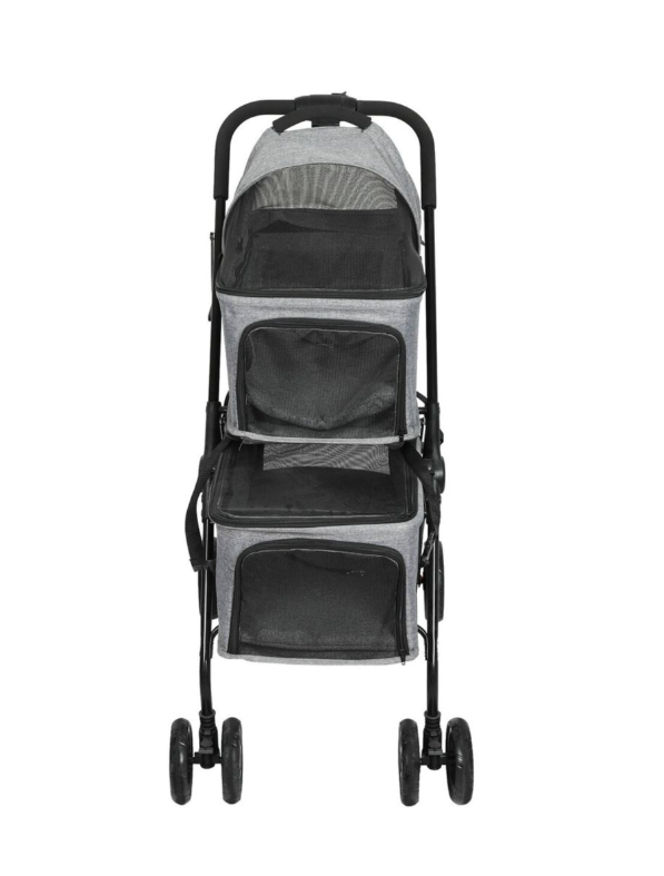 Pet Pram - Detachable Carrier - Pet Stroller