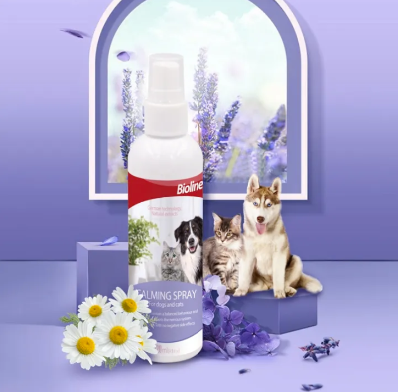 Bioline Calming Spray for Cats & Dogs (120ml)