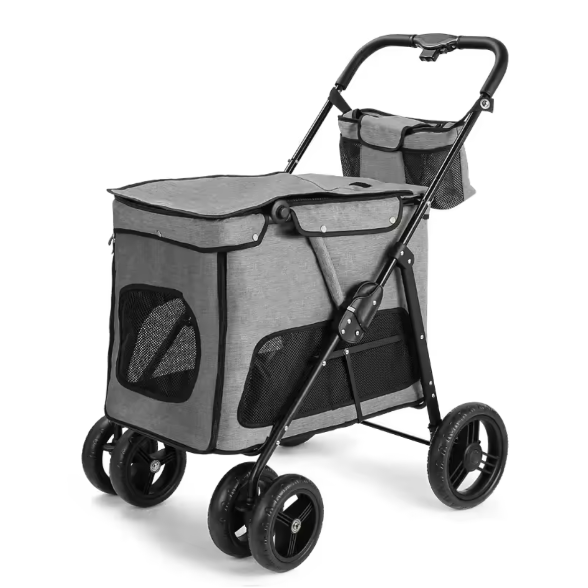 Large Foldable Dog Stroller - Pet Pram