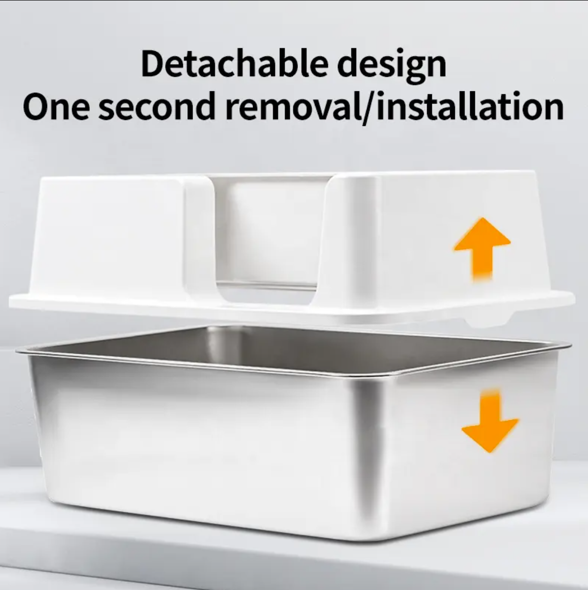 Stainless Steel Litter Box