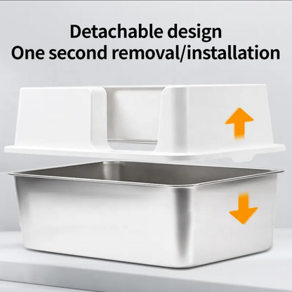 Stainless Steel Litter Box